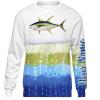 Personalized tuna fishing 3D full printing shirt for adult and kid - TATS7