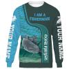 I am a fisher man blue catfish fishing full printing shirt and hoodie - TATS35