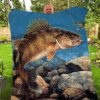 Walleye Fleece Blanket