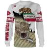 California Halibut Fishing California US Flag Patriot Customize name All over print shirts – personalized fishing gift for men, women and kid – IPH1476