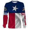 Texas Slam Fishing 3D Texas Flag Customize name All over print shirts – personalized fishing gift for men and women and Kid – NQS485