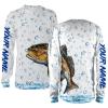 Redfish Puppy Drum Fishing Wrap around bubbles Customize name All over print shirts – personalized funny fishing shirts for men, women and kid – IPH1215