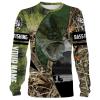 Bass Fishing scale realtree Camo Customize name All over print shirts – personalized fishing gift for men, women and kid – IPH1223