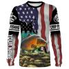 Carp Fishing 3D American Flag Patriot Customize name All over print shirts – personalized Patriotic 4th of July fishing shirt gift for men, women and kid – IPH1171