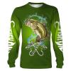 Largemouth Bass Fishing Fish on All over print shirts – fishing gift for men, women and kid – IPH1504