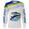Tuna fishing customize name all over print shirts personalized gift NQS211