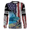 Great Barracuda Fishing 3D American Flag Patriot Customize name All over print shirts – personalized fishing gift for men and women – IPH1404