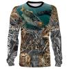 Bass Camo Customize name All over print shirts – personalized fishing gift for men and women and Kid – NQS474