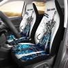 Fishing Fish Reaper Customize 3D Printed Seat Covers, Perfect Car Accessories For Fishing Lovers – Iphw1113