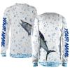 Wahoo Fishing Wrap around bubbles Customize name All over print shirts – personalized funny fishing shirts for men, women and kid – IPH1212