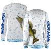 Walleye Fishing Wrap around bubbles Customize name All over print shirts – personalized funny fishing shirts for men, women and kid – IPH1214