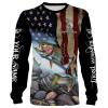 Rainbow Trout Fishing 3D American Flag Patriotic Customize name All over print shirts – personalized fishing gift for Adult and Kid – NQS497