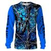 Teal camo muddy girl Custom All over print Shirts, blue camouflage shirts Hunting Fishing gifts – IPHW1079