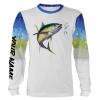 Tuna Fishing 3D All Over print shirts personalized fishing apparel for Adult and kid NQS578