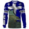 Northern Pike Fishing 3D Québec Flag Patriot Custom name All over print shirts – personalized fishing gift for men, women and kid – IPH1488