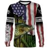Crappie Fishing 3D American Flag Patriot Customize name All over print shirts – personalized Patriotic 4th of July fishing shirt gift for men, women and kid – IPH1154