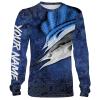 Sailfish Fishing Water Camo Customize name All over print shirts – personalized fishing gift for men, women and kid – IPH1268