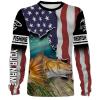 Redfish Puppy Drum Fishing American Flag Patriot Customize name All over print shirts – personalized fishing gift for men, women and kid – IPH1159