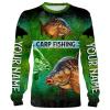 Carp Fishing Customize name All over print shirts – personalized fishing gift for men and women – IPH1063