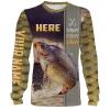 Carp Fishing Scale Here Fishy Fishy Fishy Customize name All over print shirts – personalized fishing gift for men, women and kid – IPH1187