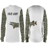 Musky Fishing Wrap Customize name All over print shirts – personalized fishing gift for men and women – IPH1089