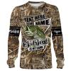 Bass Fishing is my game Camo Customize name All over print shirts – personalized fishing gift for men, women and kid – IPH1146