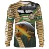 Carp Fishing Custom name All over print shirts – personalized fishing gift for men, women and kid – NQS487