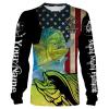 Mahi Mahi (Dorado) Fishing scale 4th of July American Flag Custom name All over print shirts – personalized Patriotic gift for men, women and kid – IPH1327