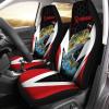 Custom Largemouth Bass Fishing All Over Printed Car Seat Covers, Fishing Car Accessories – Iphw1389
