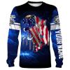 Northern Pike Fishing 3D American Flag Patriot Customize name All over print shirts – personalized fishing gift for men and women and Kid – NQS450