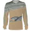 Striped Bass Tournament fishing Customize name All over print shirts personalized gift for fishing lovers Tan version – IPH962