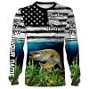 Musky (Muskie) Fishing American Flag 4th of July Custom name All over print shirts – personalized Patriot fishing gift for men, women and kid – IPH1368