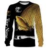 Carp Fishing scale Customize name All over print shirts – personalized fishing gift for men and women – IPH1032