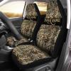 Fishing lake camo Custom Car Seat Covers, perfect car accessories – personalized Fishing, hunting gifts – IPHW904