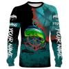 Mahi Mahi fishing Customize name All over print shirts – personalized fishing gift for men and women – IPH1012