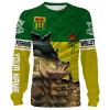 Walleye Fishing 3D Saskatchewan Canada Flag Patriot Custom name All over print shirts – personalized fishing gift for men and women – IPH1461