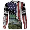 Striped Bass (Striper) Fishing 3D American Flag Patriot Customize name All over print shirts – personalized Patriotic 4th of July fishing shirt gift for men, women and kid – IPH1163