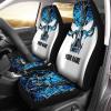 Teal Blue muddy camo Fish on Fish reaper skull Fishing Custom Car seat covers, Fishing car accessories – IPHW822