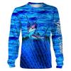 Sailfish Fishing Salt water Fishes Blue Ocean 3D All Over print shirts personalized fishing Gift for Adult and kid NQS571
