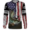 Musky Fishing American Flag Patriot Customize name All over print shirts – personalized fishing gift for men, women and kid – IPH1158
