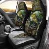 Walleye Fishing Camo Custom 3D Printed Seat Covers, Perfect Car Accessories – Personalized Fishing Gift For Fishing Lovers Set Of 2 – Iph1618