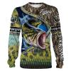 Largemouth Bass Camo Fishing makes me happy Custom name All over print shirts – personalized fishing gift for men, women and kid – IPH1563