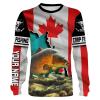 Carp Fishing 3D Canada Flag Patriot Custom name All over print shirts – personalized fishing gift for men and women – IPH1452