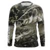 Walleye fishing tattoo camo Customize Name fishing shirt, gift for walleye hunter NQS1952