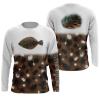 Flounder Fishing customize name long sleeves, Long sleeve hooded personalized gift for Fishing lovers – NQS628