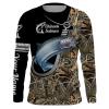 Chinook Salmon (King Salmon) Fishing fish hook camo customize name long sleeves shirts personalized gift for Fishing lovers – IPH1899