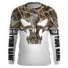 Lake Camo Fish Reaper Fish Skull Custom Long Sleeve Fishing Shirts, Fish on Clothing – IPHW714