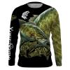 Smallmouth bass Fishing Customize Name long sleeves fishing shirts, Fishing Gift NQS1802