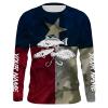 Tx Texas Flag Texas Slam Fishing Patriotic Performance Fishing Shirts , Personalized Texas Fishermans Gift Nqs2373