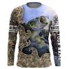 Largemouth Bass Fishing realtree camo customize name long sleeves shirts personalized fishing apparel gift for Fishing lovers – IPH1874